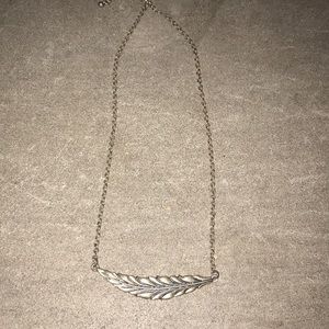 Feather necklace